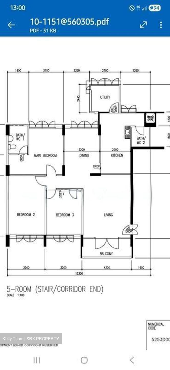 Blk 305 Teck Ghee Vista (Ang Mo Kio), HDB 5 Rooms #581141361